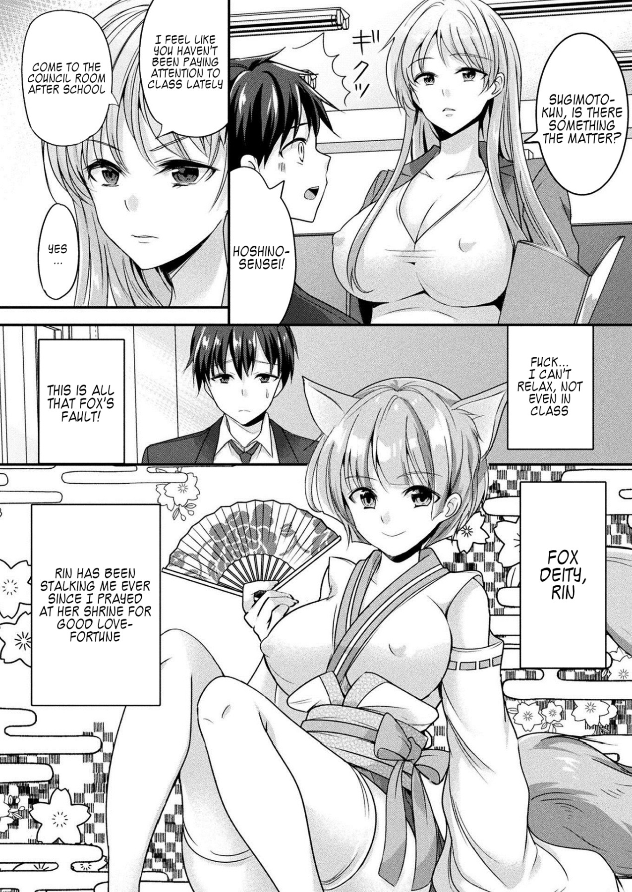 Hentai Manga Comic-The Fox's Love Blessing 2-Read-2